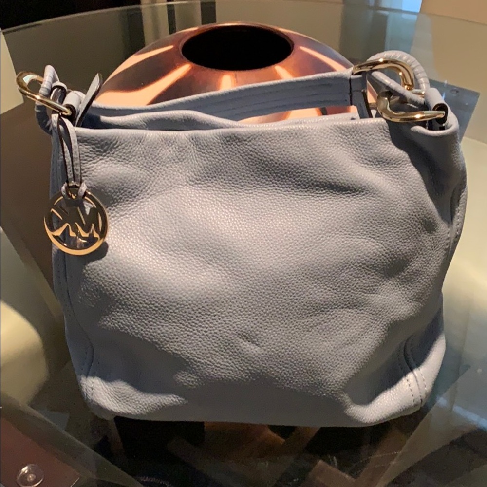 Baby Blue Michael KORS Leather bag 🥰